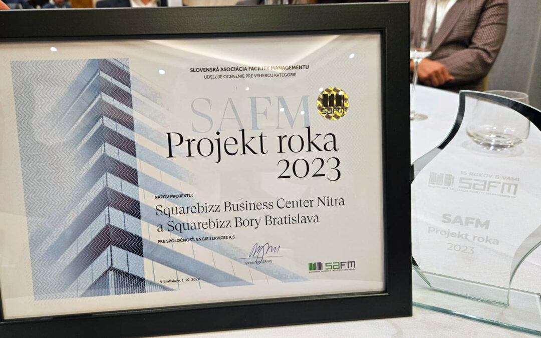 Project of the Year 2023 at the Slovak Association of Facility Management!